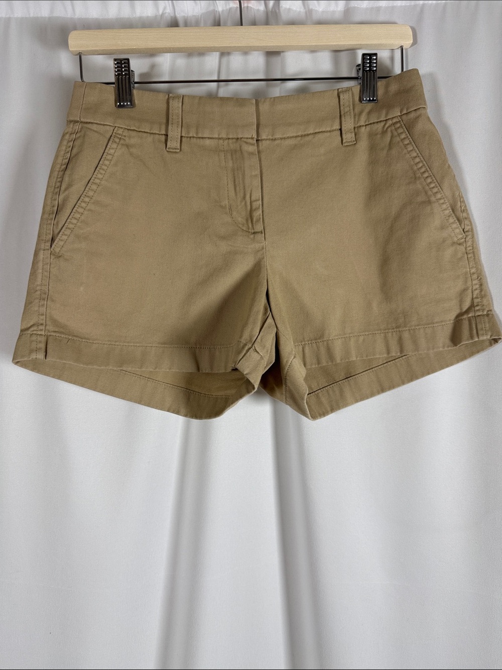 J. Crew Factory 3.5 Inch Khaki Shorts